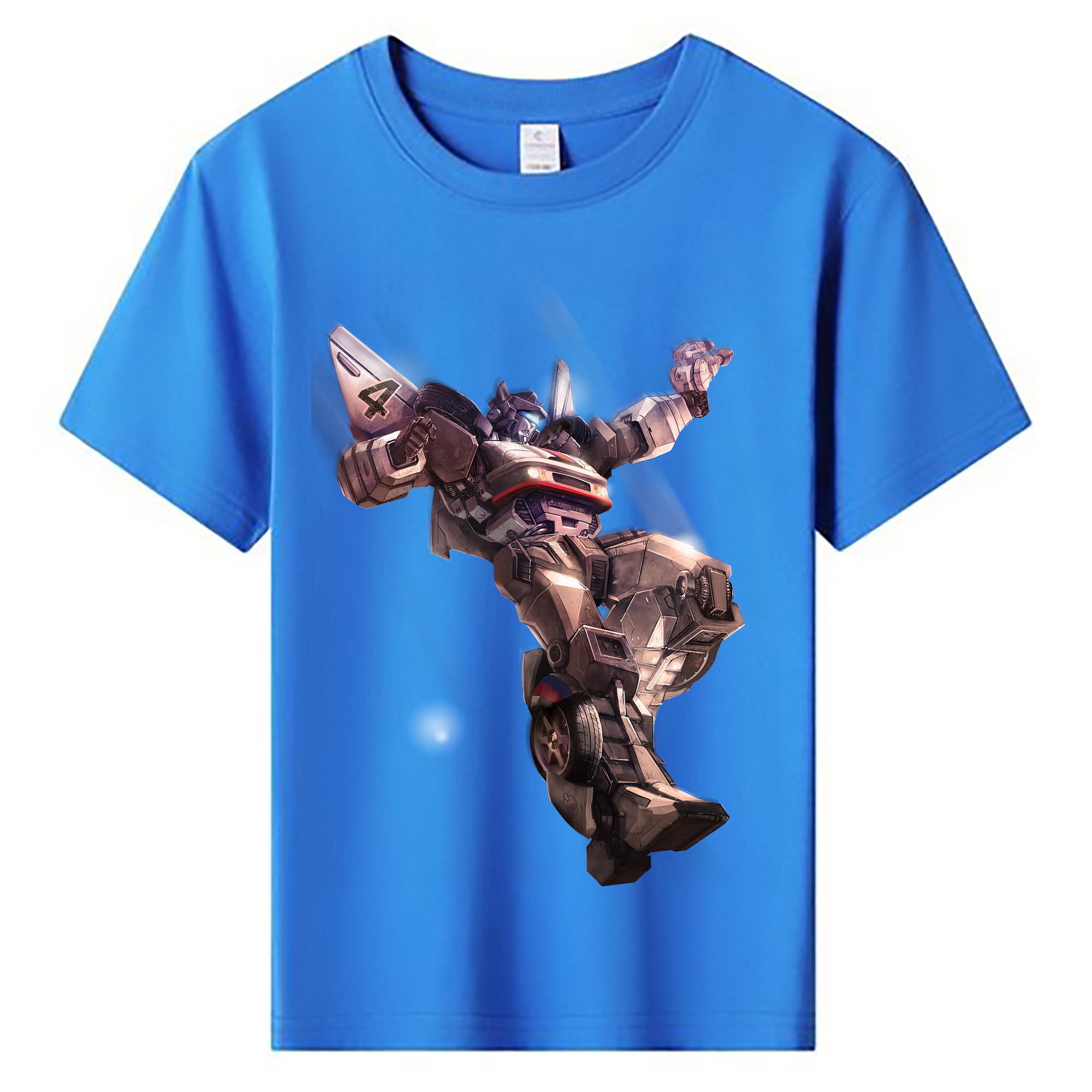 （画像用） Transformers トランスフォーマー 綿100％キッズTシャツ（フロントプリント）